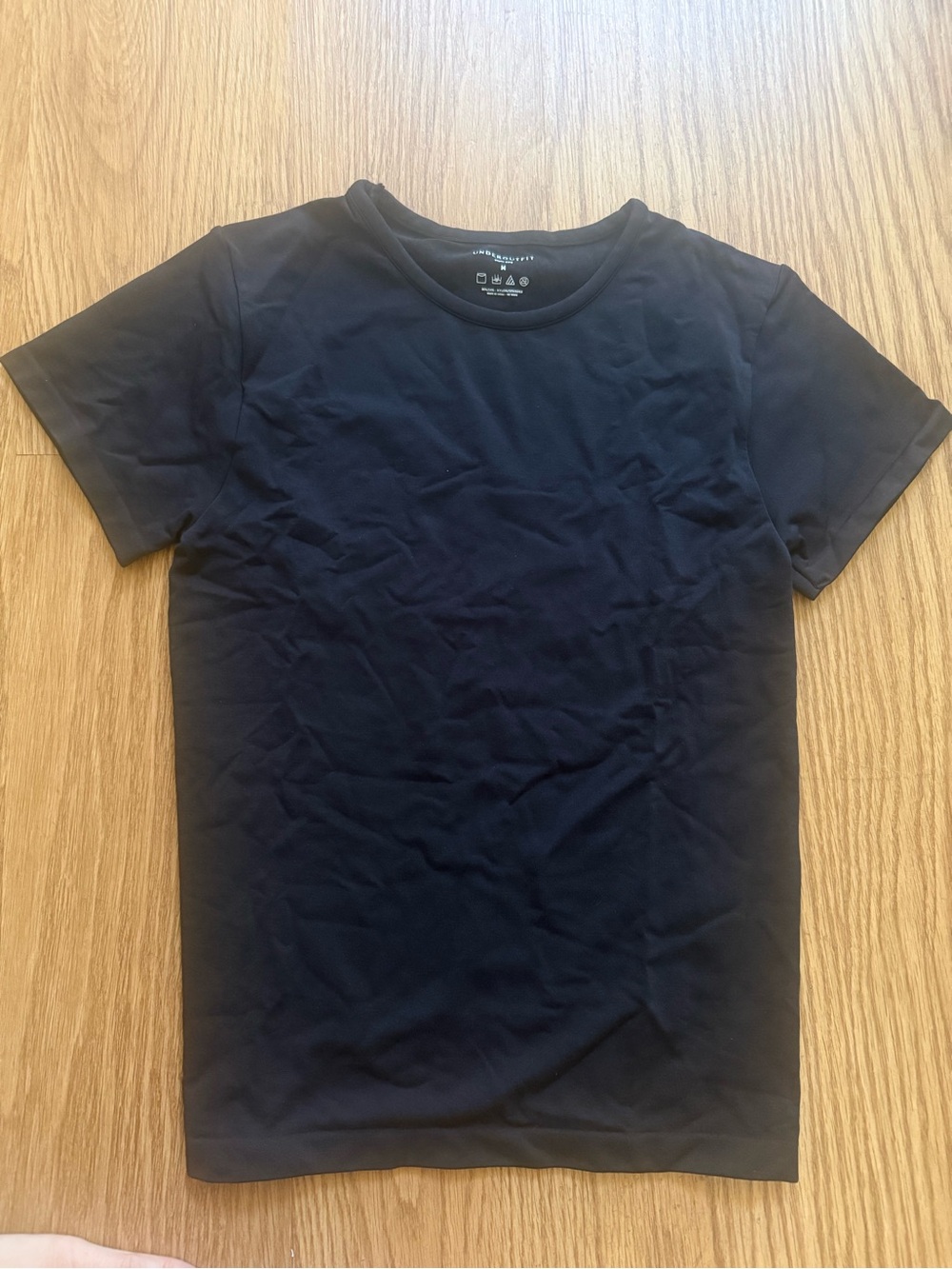 Men's Short Sleeve Crew Neck T-Shirt - Black